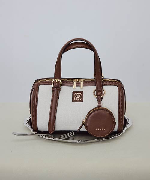 2WAY デザインベルトボストンバッグ