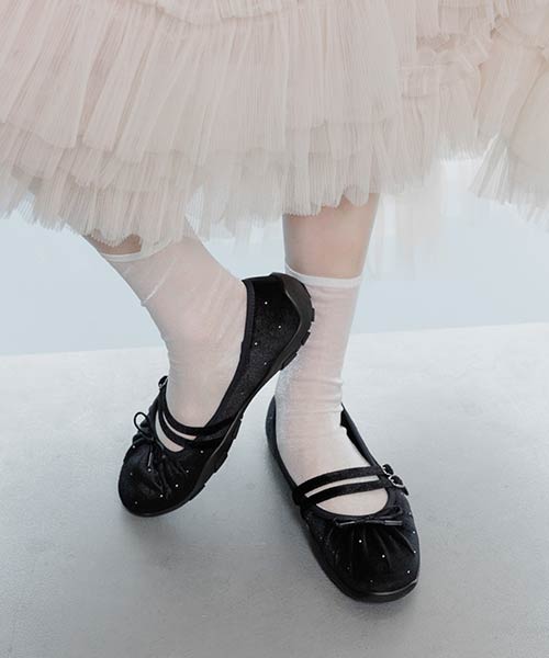 【SALE】トゥシューズライクスニーカー